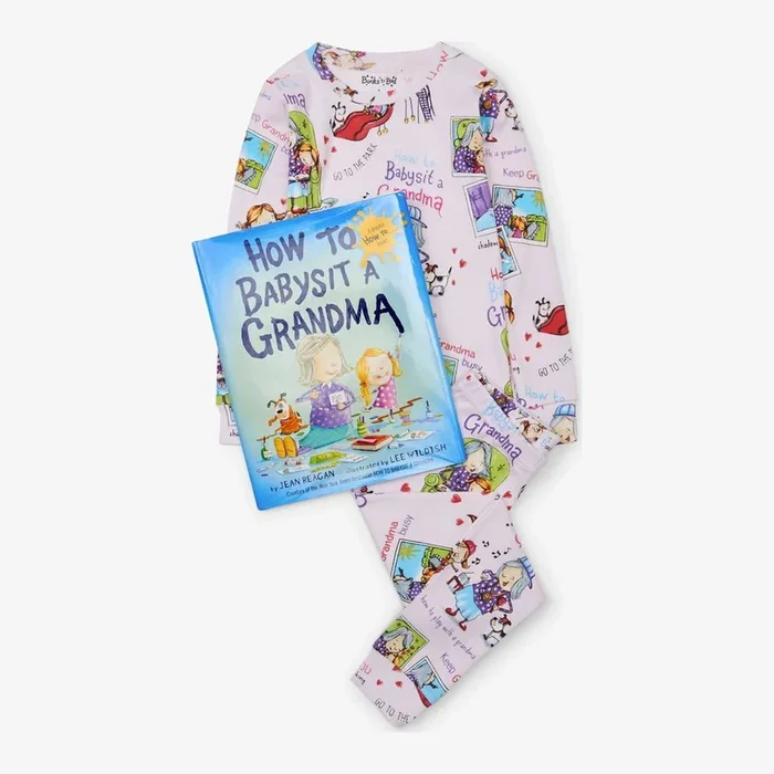 Books to Bed Pajama & Book Set – How To Babysit A Grandma