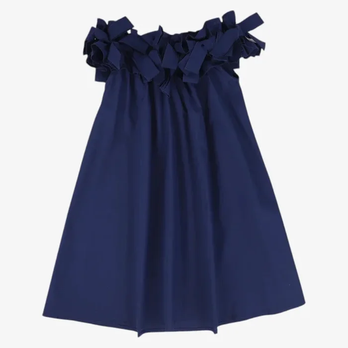 Bow Dress – Blue
