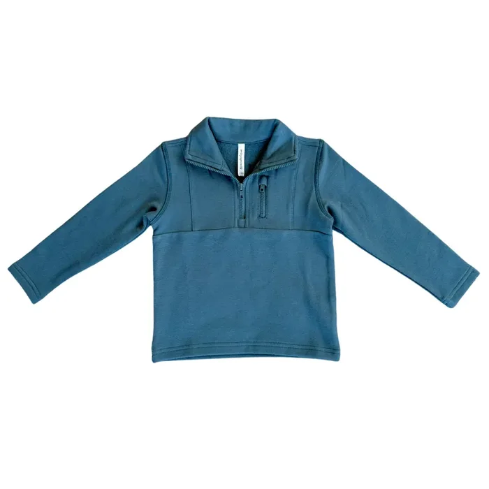 BOY’S 3/4 FLEECE ZIP SWEATSHIRT