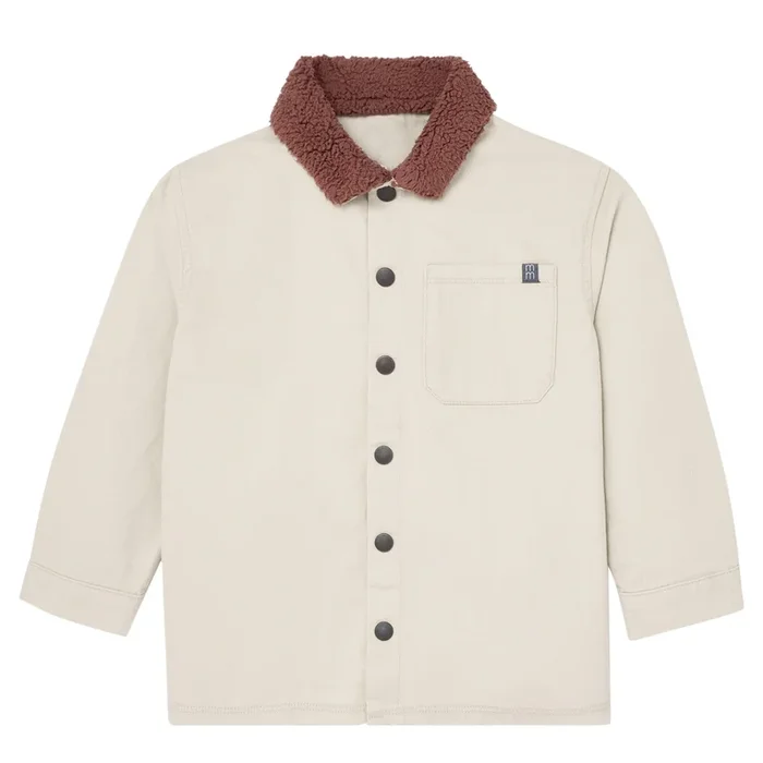 Boys Oyster Herringbone Shacket