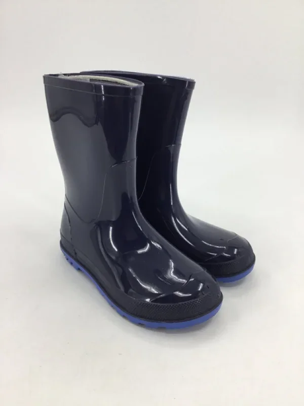 brandless Child Size 11 Navy Rain/Snow Boots