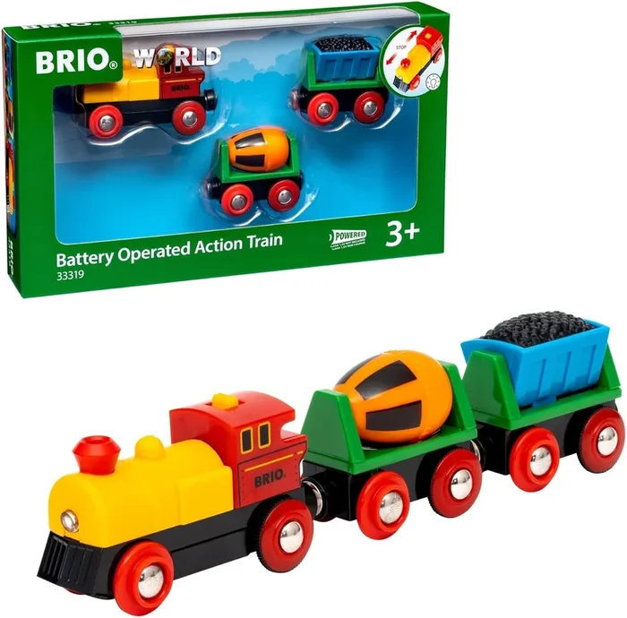 Brio World Battery Operated Action Train