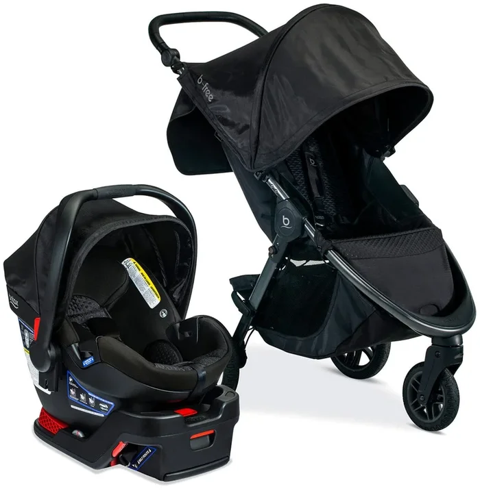 Britax B-Free & B-Safe Gen2 FlexFit Travel System – Midnight
