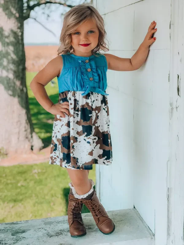 Brown Cow Dress