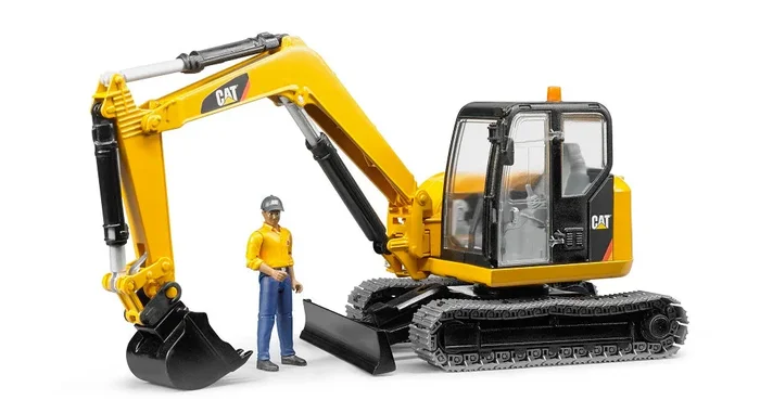 Bruder CAT Mini Excavator w/ Worker