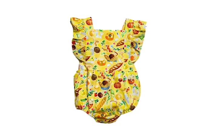 Bubble Romper In Carbo Load