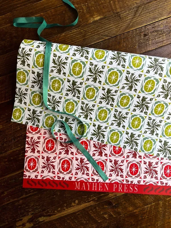 Buds And Stars Pattern Sheet