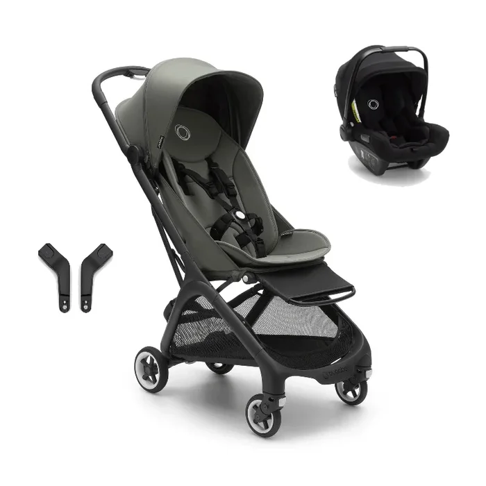 Bugaboo Butterfly with Turtle Car Seat – Forest Green