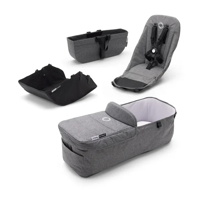 Bugaboo Donkey 3 Style Set in Grey Melange