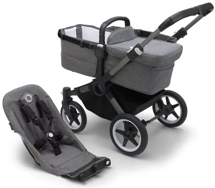 Bugaboo Donkey 5 Base – Graphite / Grey Melange