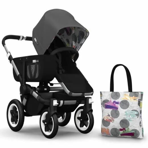 Bugaboo Donkey Andy Warhol Accessory Pack – Dark Grey/Transport