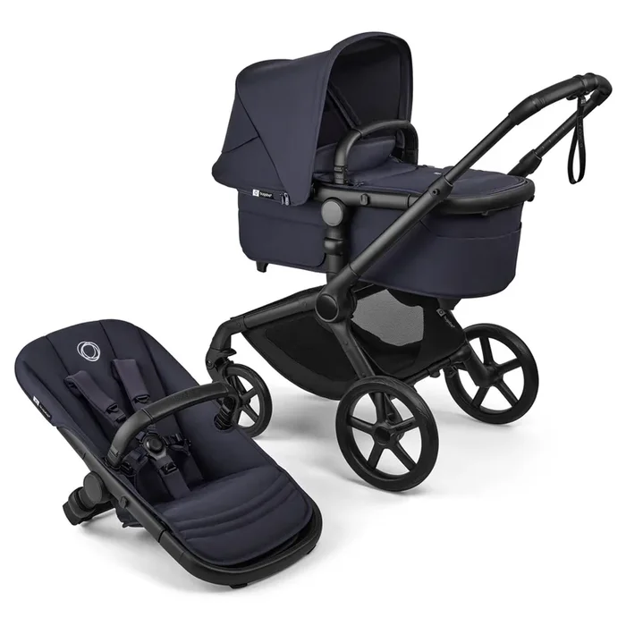 Bugaboo Fox 5 Renew Complete Stroller – Black / Deep Indigo / Deep Indigo