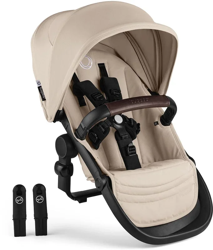 Bugaboo Kangaroo Sibling / Toddler Seat – Black / Desert Taupe / Desert Taupe