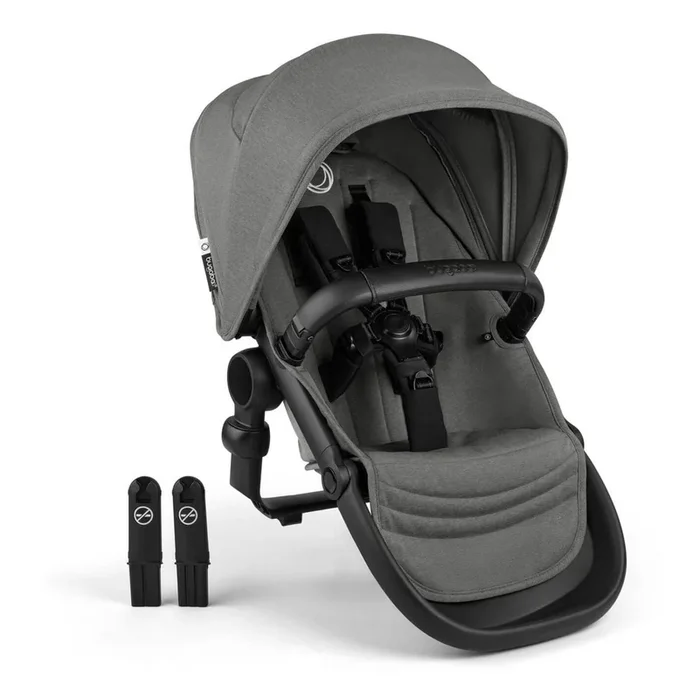 Bugaboo Kangaroo Sibling / Toddler Seat – Black / Moon Grey / Moon Grey