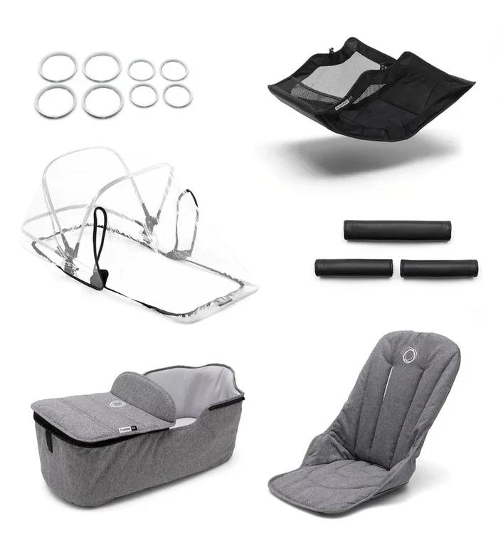 Bugaboo OPEN BOX Fox Style Set – Grey Melange