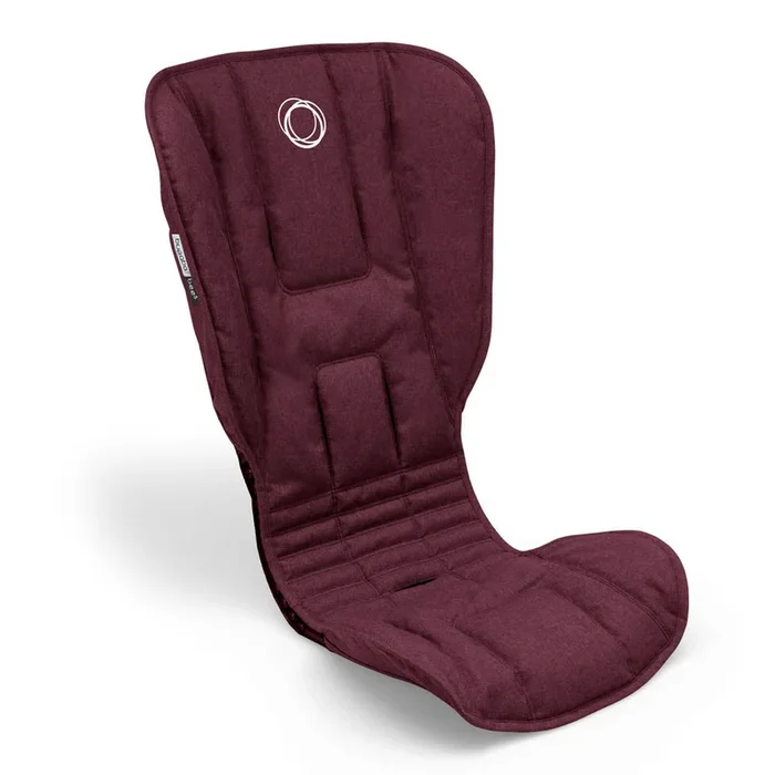 Bugaboo Seat Fabric for Bee 5 Strollers – Red Melange