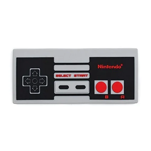 Bumkins Silicone Teether – Nintendo NES Controller