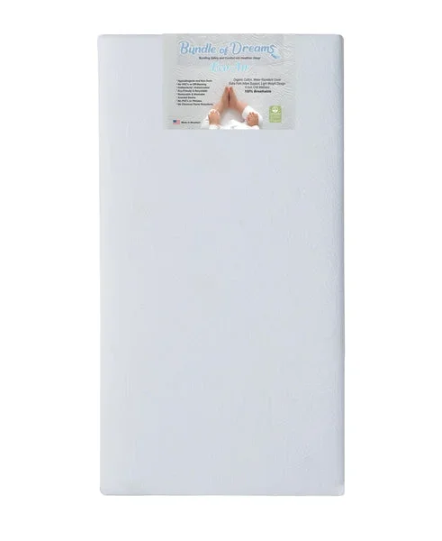 Bundle of Dreams Organic Eco-Air 5″ Crib Mattress – Single Stage