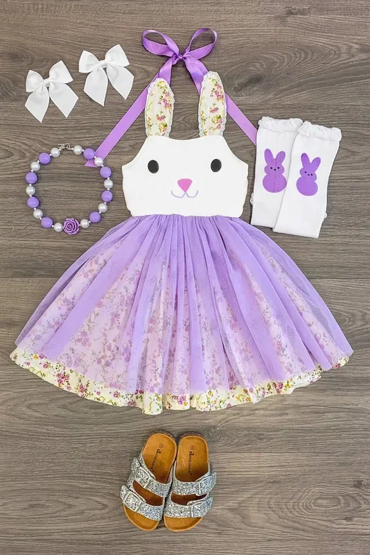Bunny Halter Tutu Dress