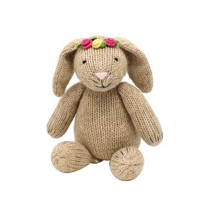 Bunny With Flowers