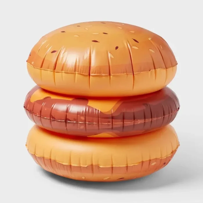 Burger Float – Novelty Pool Toy