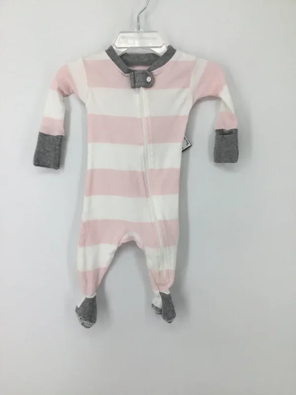 Burt’s Bees Baby Child Size Newborn Pink Sleepers
