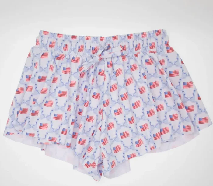Butterfly Flowy Short | America