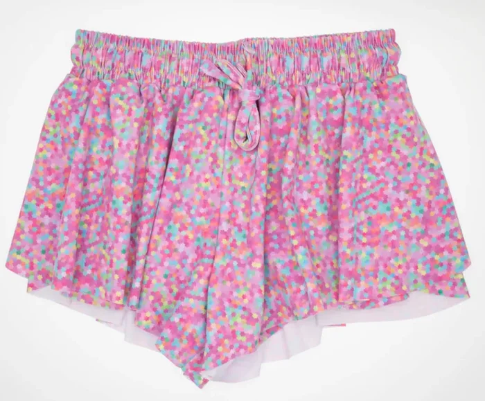 Butterfly Flowy Short | Confetti Star