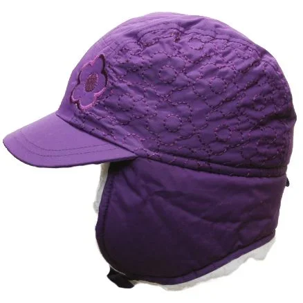 CaliKids Girls Winter Ball Hat | Super Iris