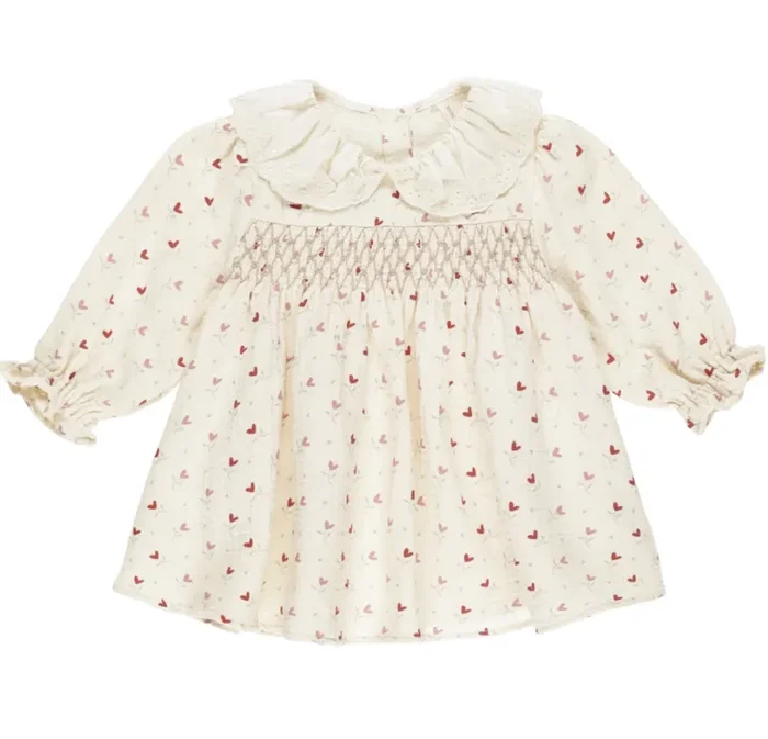 Callie Dress|| heart ditsy