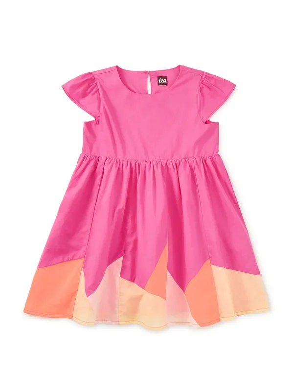 Cap Sleeve Jogakbo Dress