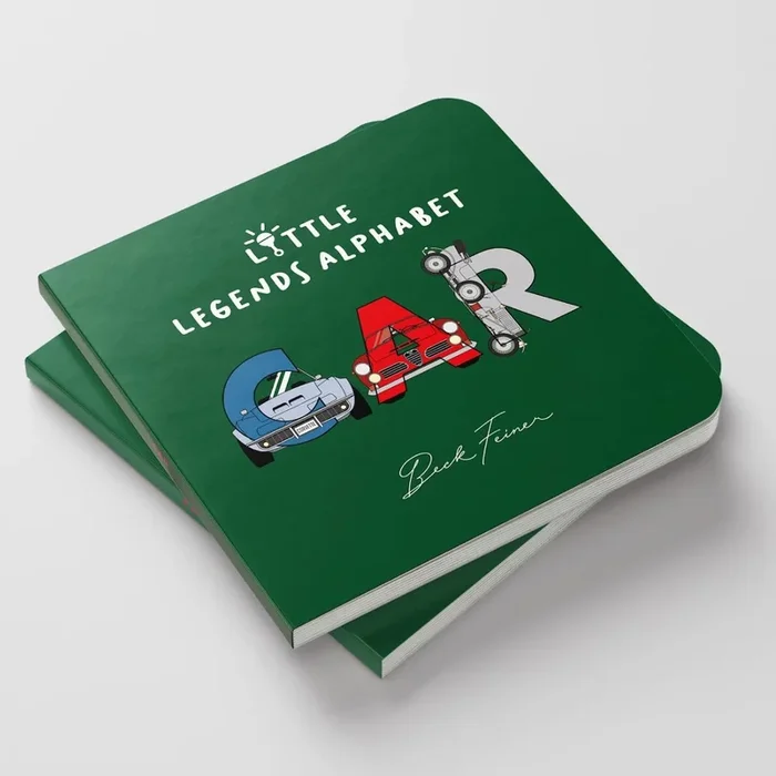 Cars Little Legends Alphabet Board Book