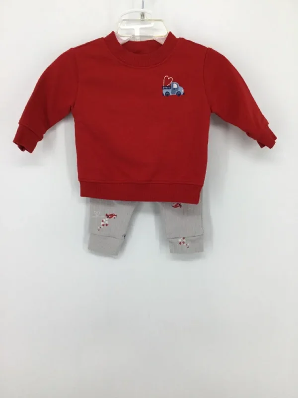 Carter’s Child Size 3 Months Red Valentine’s Day Outfit