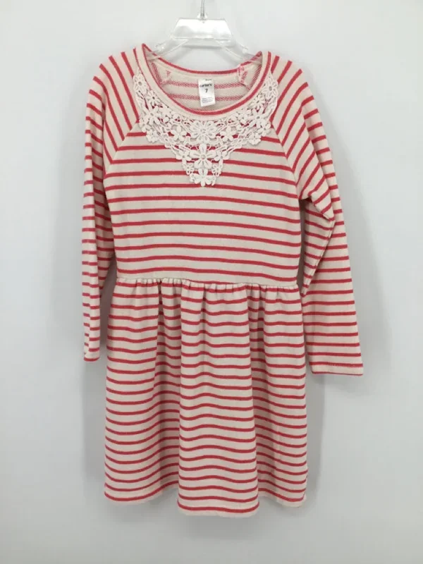 Carter’s Child Size 7 Pink Dress – girls