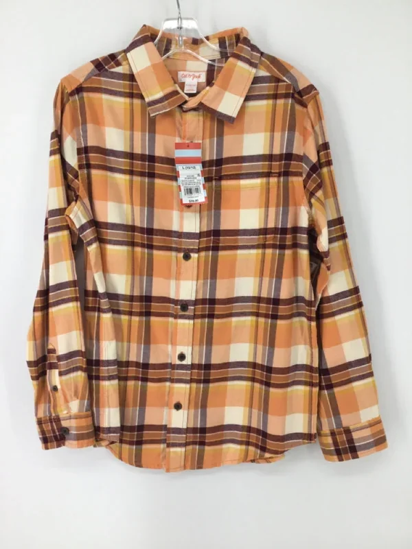 Cat & Jack Child Size 10 Orange Shirt – girls