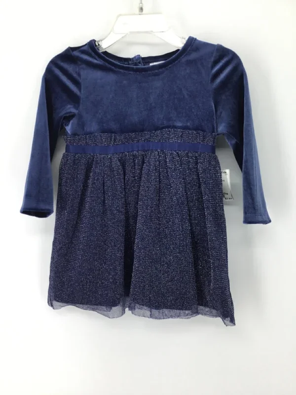 Cat & Jack Child Size 12 Months Blue Dress – girls