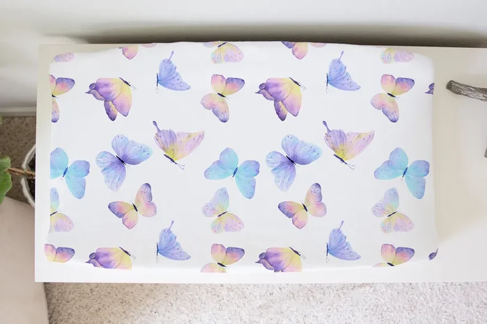 Changing Pad Cover – Butterfly