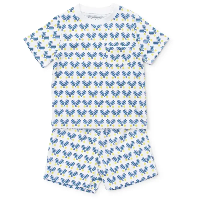 Charles Boys’ Short Set – Pickleball Blue