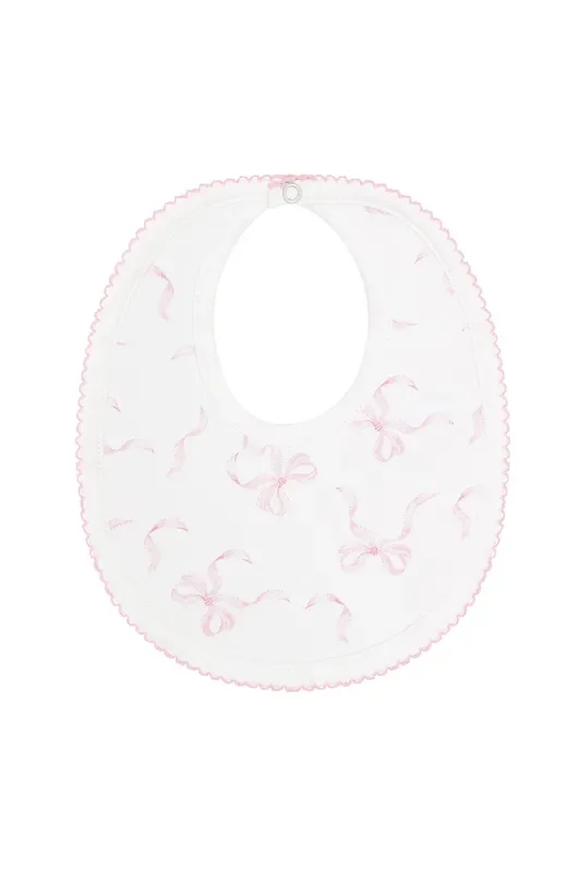 Charming Bows Print Bib