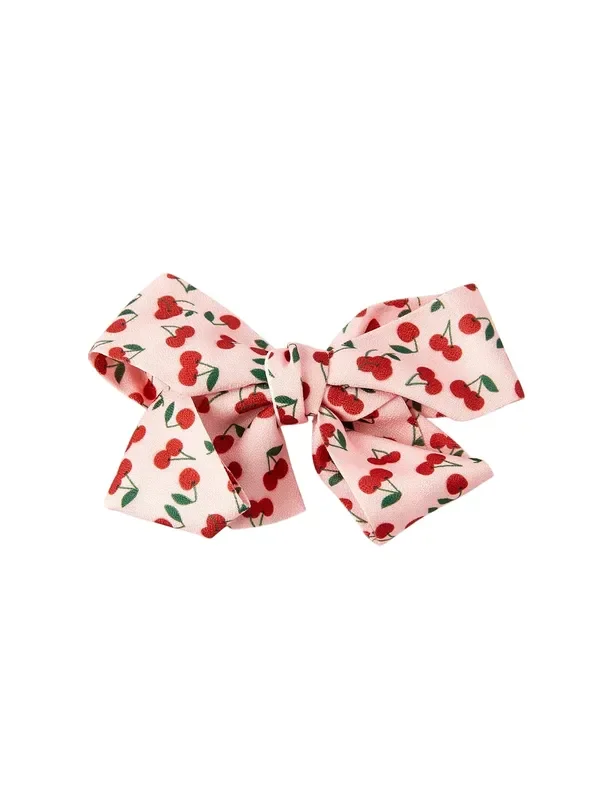 Cherry Bow Hairpin