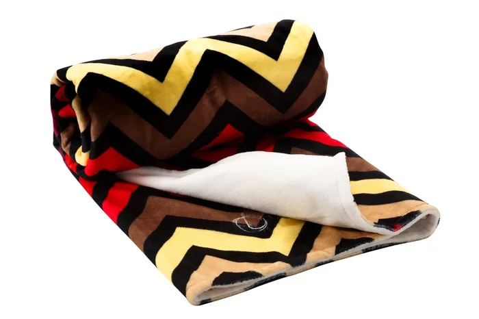 CHEVRON MULTI-COLOR BLANKET