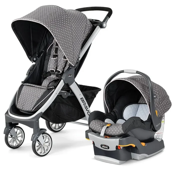Chicco OPEN BOX Bravo Trio Travel System – Lilla