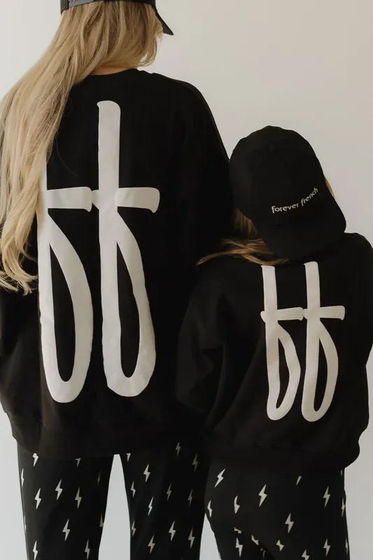 Child Sweatshirt | Ff Black