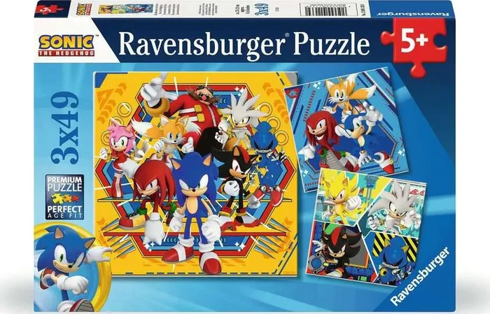 Children’s Jigsaw Puzzle Sonic the Hedgehog – 49 Pieces Puzzle