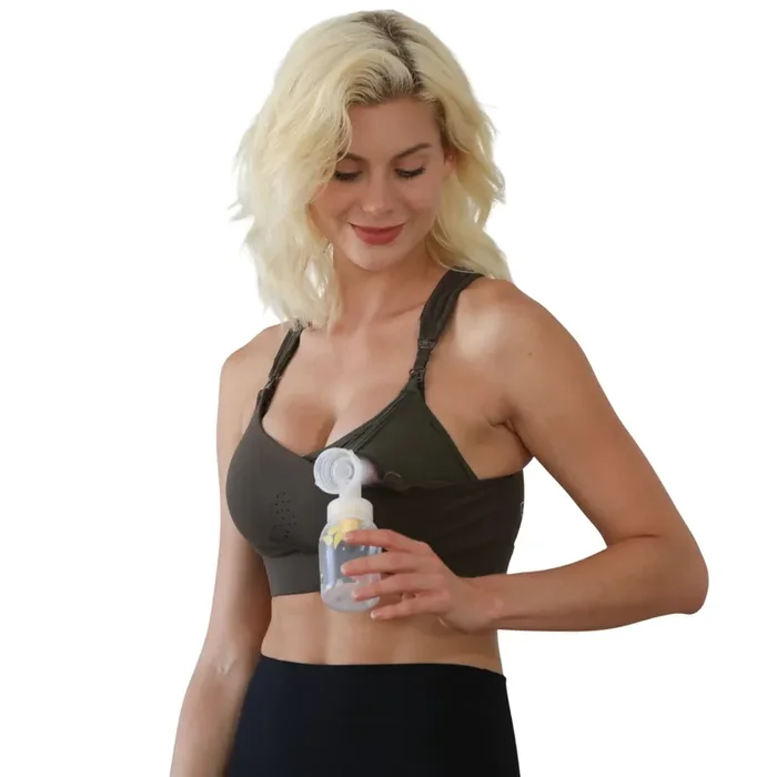Chloé 4 Running Nursing & Pumping Sports Bra (dark Cactus)