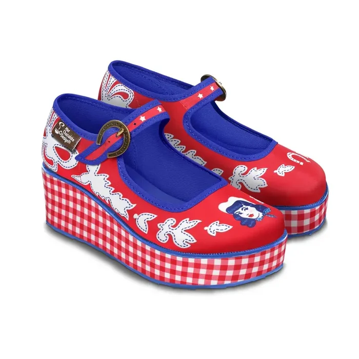 Chocolaticas® Cowgirl Women’s Mary Jane Platform
