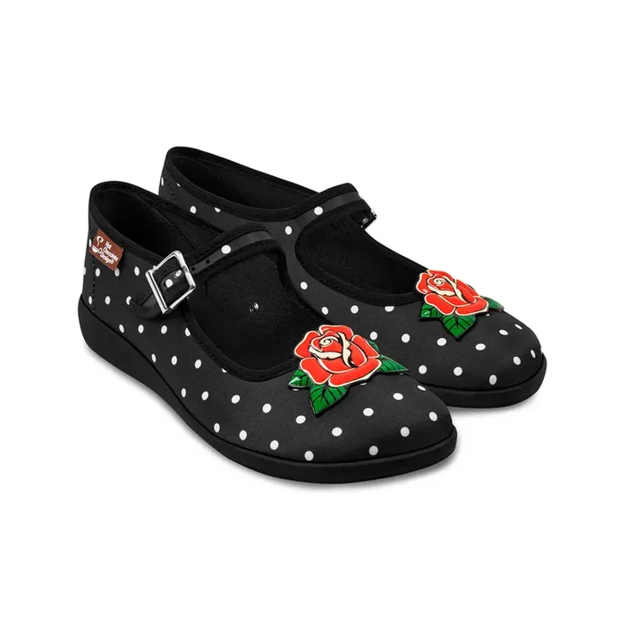 Chocolaticas® Rockabilly Women’s Mary Jane Flat