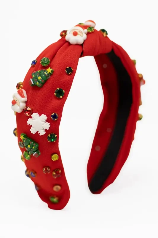 Christmas Gemstone Headband
