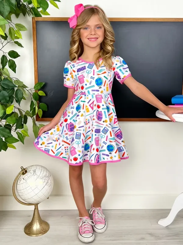 Classroom Cutie Twirl Dress