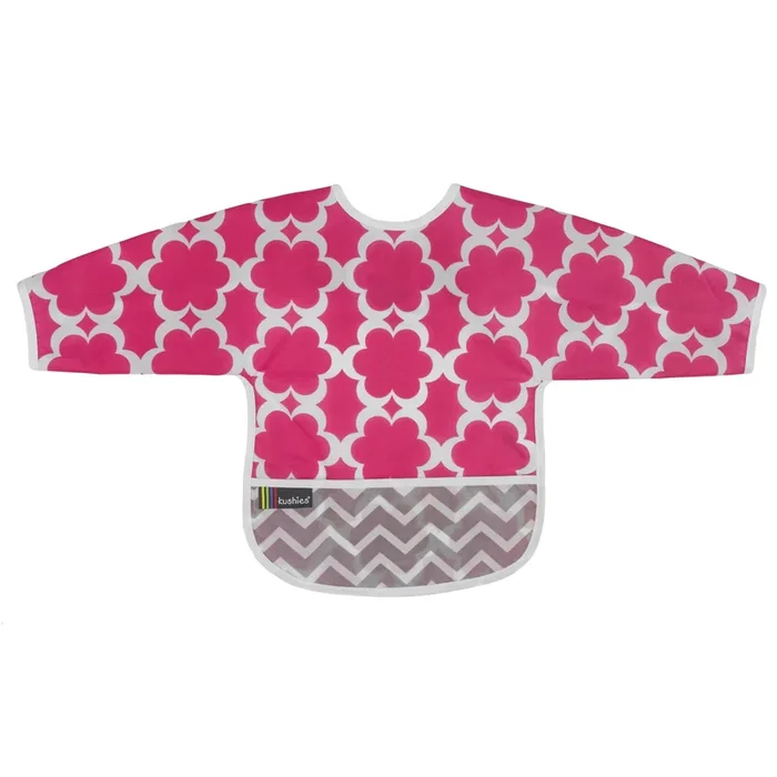 Clean Bib with Sleeves- 2-4 Yr